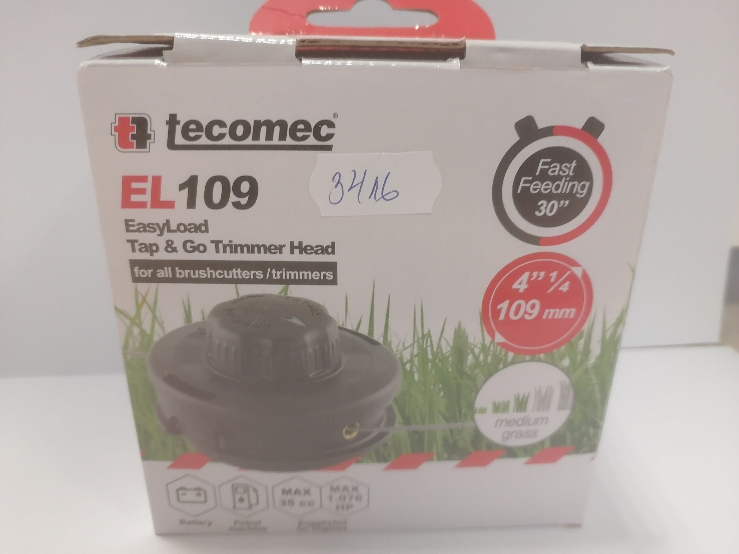КОРДОВА ГЛАВА EASYLOAD D109 MM, M10X1.00 LHF + M12X1.5LHF – 50719067